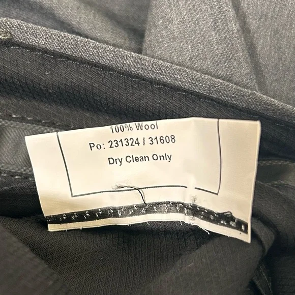 Jos. A. Bank Signature Collection Charcoal Gray Dress Pants - Picture 6 of 11